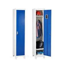 Steel single door clothes lockers wardrobe designs