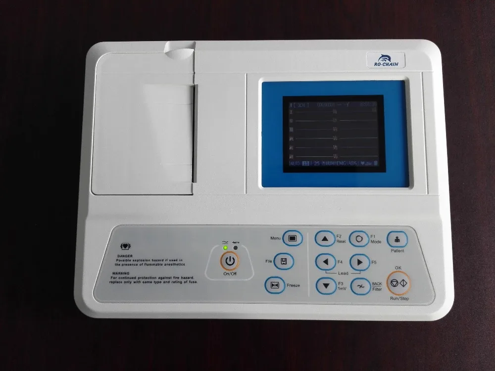 RC-ECG3303B 3-канальный ЭКГ машины цифровой