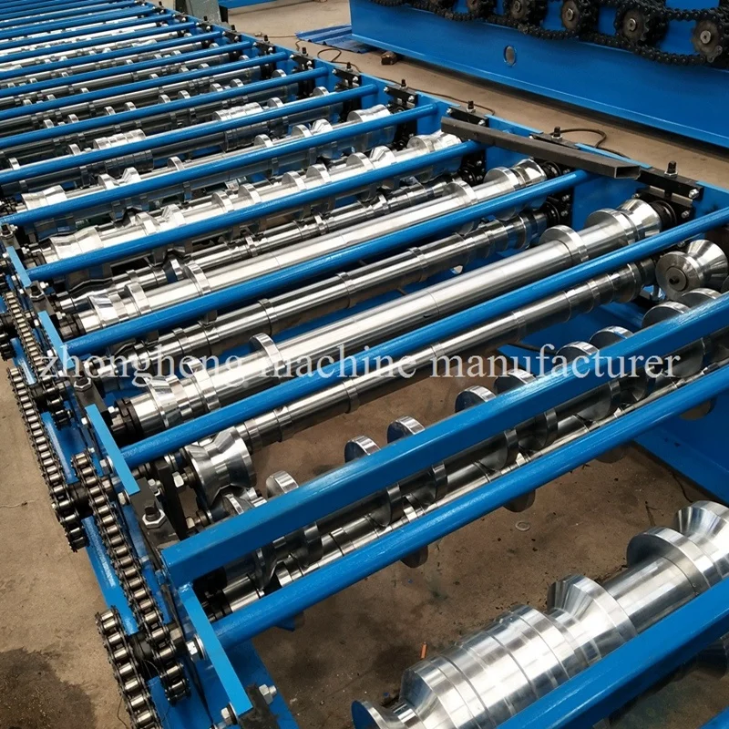 Roof Panel Sheet Making Corrugated Roll Forming Machine