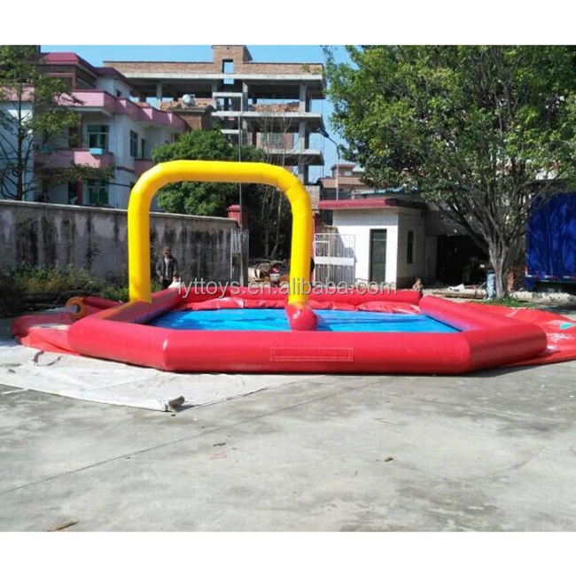 Factory Price Inflatable Go Kart Race Track Outdoor Inflatable Track Race for Bumper Car