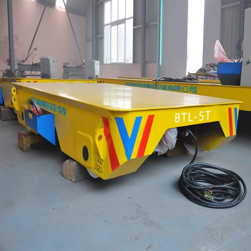 Rotating Platform Turntable Rail Transfer Cart Truck