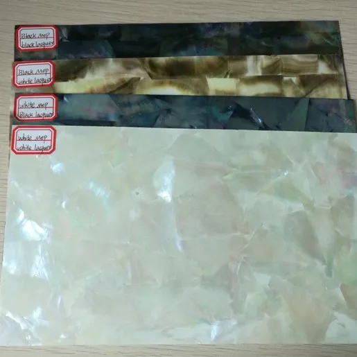 Perfect Luster Flexible Self-adhesive Whitelip Mother of Pearl Shell MOP Veneer Shell Paper Sheet for Decoration