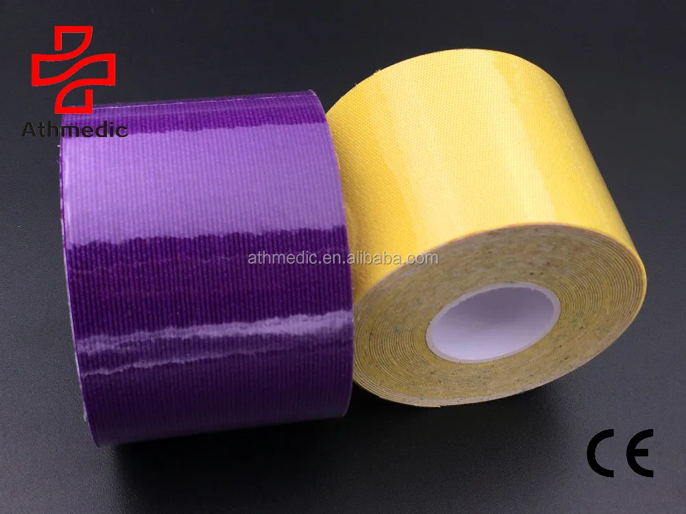 2025 Athmedic Muscle Sport 5m * 5cm Kinesiology Muscles Sports Care Elastic Physio Therapeutic Tape