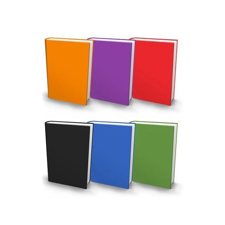 Customizable A4/A5/7 Solid Color Fabric Book Slipcase Stretchable Book Cover for School