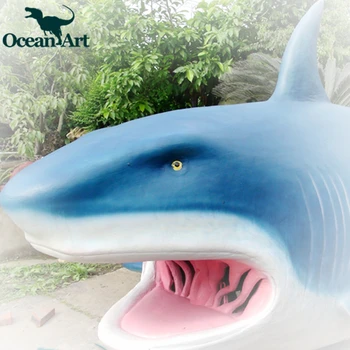 OAZ3970 Water Playground Life-size 3D Shark Animation Sea Animal Model