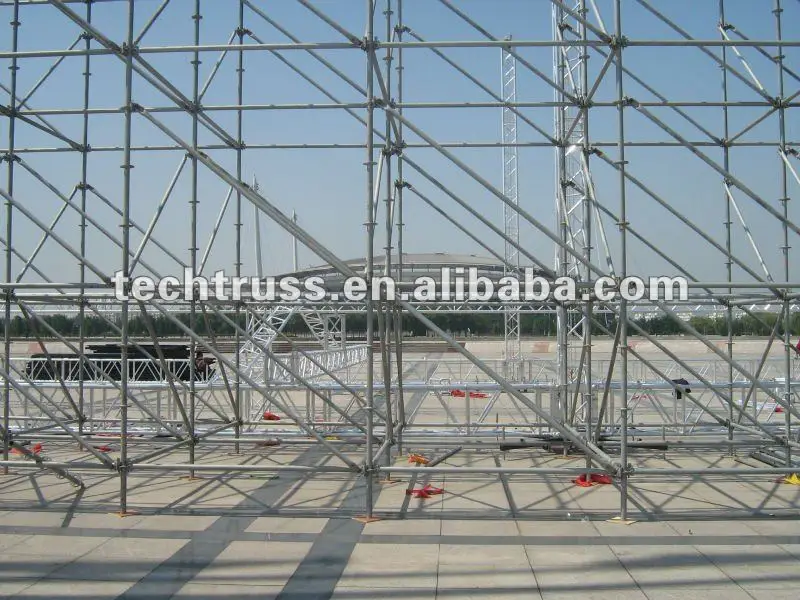 Outdoor and indoor line array scaffold layer truss event stage| Alibaba.com