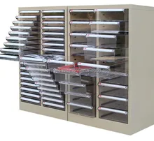 Top seller office filing cabinet, plastic file cupboard with transparent drawer