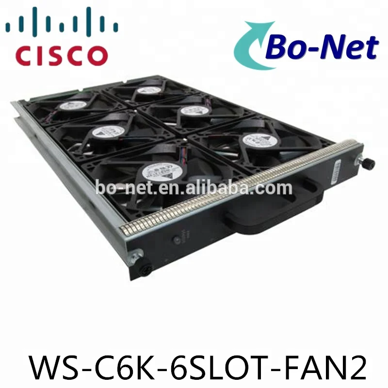 Оригинальный Используется CISCO WS-C6K-6SLOT-FAN2 6 слот высокая скорость вентиляторов