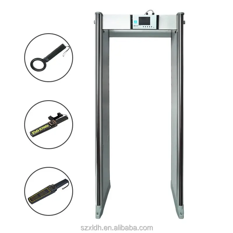 special style 24 zones walk through metal detector walk through gate