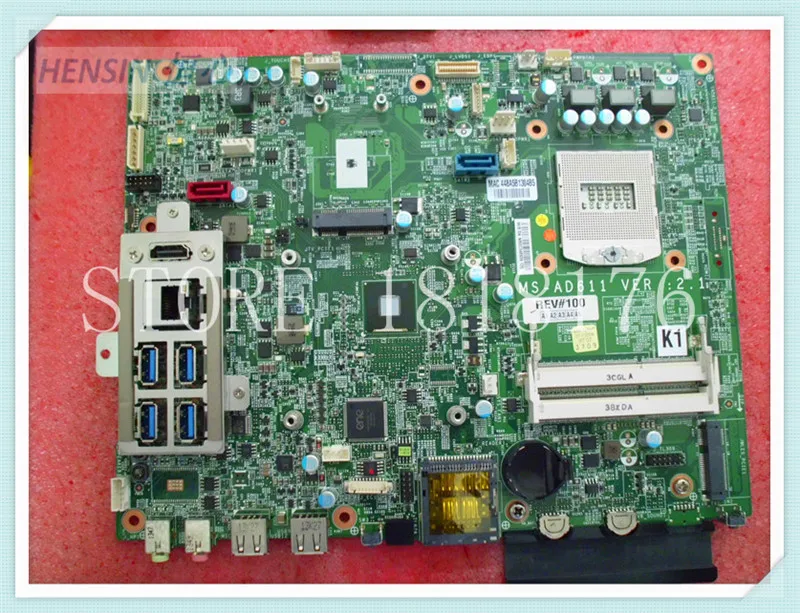 Laptop motherboard for MSI MS AD611 MAIN BOARD MSAD611 VER.2.1