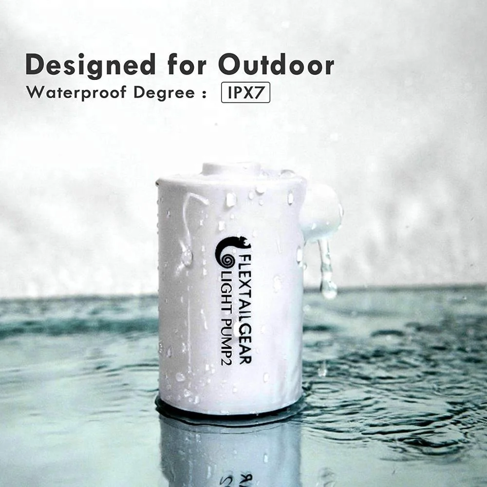 Flextailgear Light pump2 USB портативный Перезаряжаемый воздушный матрас-насос