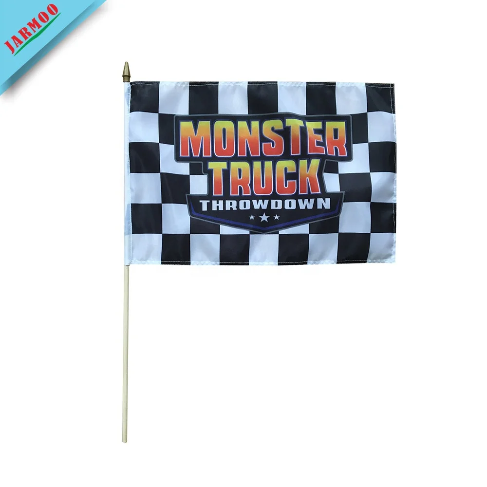 High Quality Advertising 12x18 Hand Flag