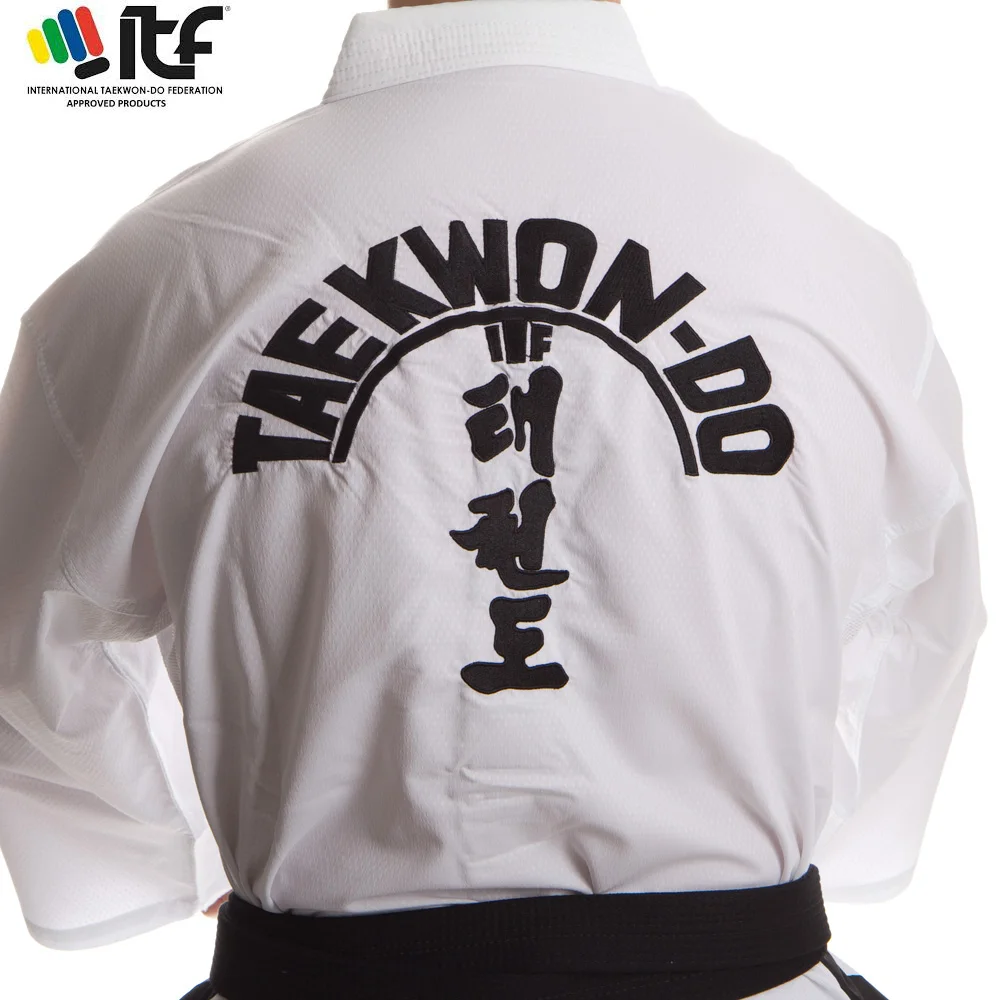Dobok Ultra Champion Top Pro ITF Nuovo Logo Taekwondo Omologato ITF 