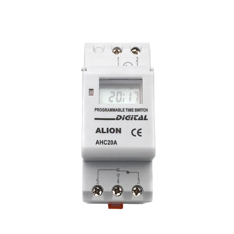 ALION AHC20A Digital Programmable Electric Motor Start Time Switch Sprinkler Timer