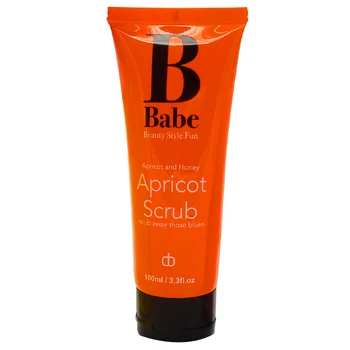Custom Logo Tube Bath Scrub Removal Dead Skin Cells Gommage Pour Le Corps En Gros Spa Apricot And Honey Body Scrub