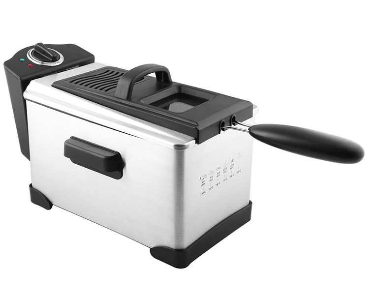 Deep Fryer Electric Deep Fat Fryer 1500 3l Household Square Deep Fryer