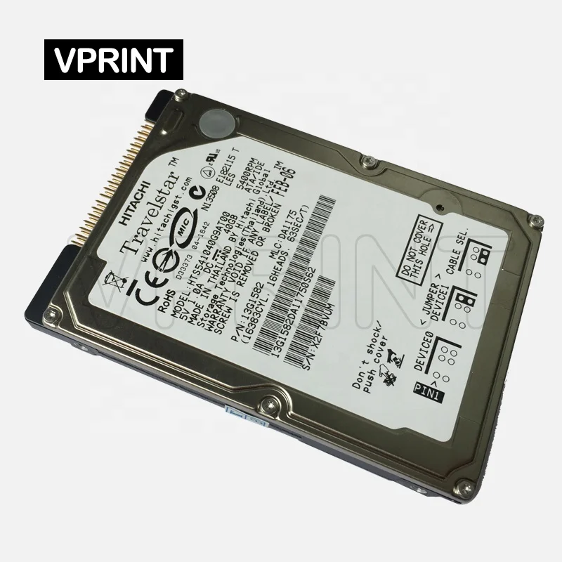 HPプロッタ DesignJet 800（24インチおよび42インチ）対応の互換性あり・新品ハードディスクドライブ（HDD）：C7779-69272、Q6711-60024、C7779-60254