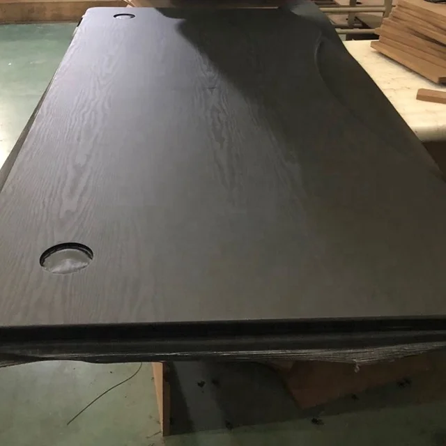 
 E0 уровень MDF бамбуковая массива дерева Офисный Компьютерный Стол для стола  