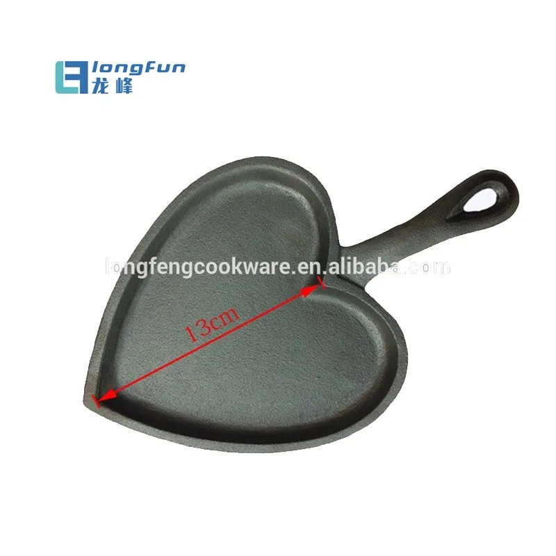 
Мини чугунная электрическая сковорода в форме сердца 