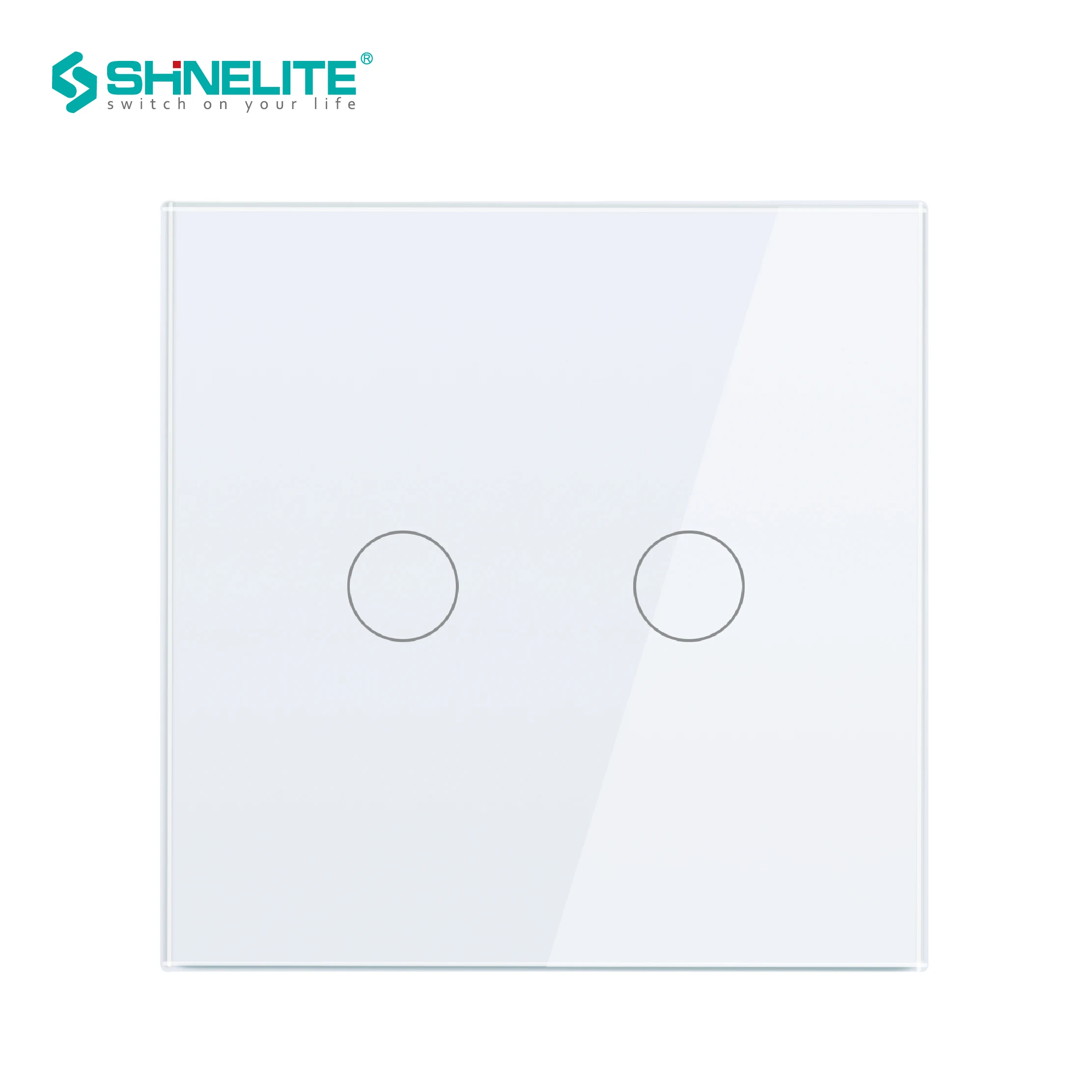 Высокий спрос Tuya стекло панель 2 Gang настенный выключатель Умный дом сенсорный переключатель