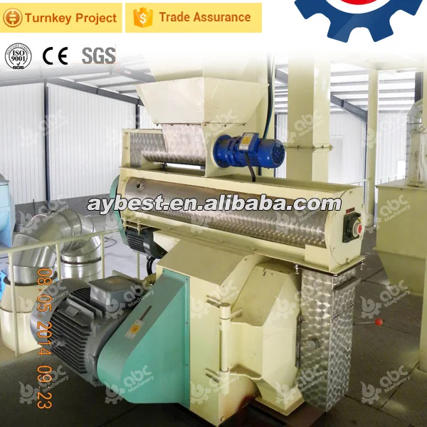 3TPH Large Scale Turnkey Type Animal Feed Pellet Production Line Poultry Feed Mill Plant