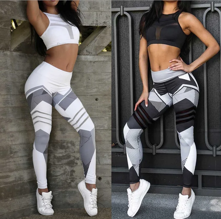 Women's High Waisted Gym Yoga Pants Sport Fitness Leggings Workout Trousers Sale