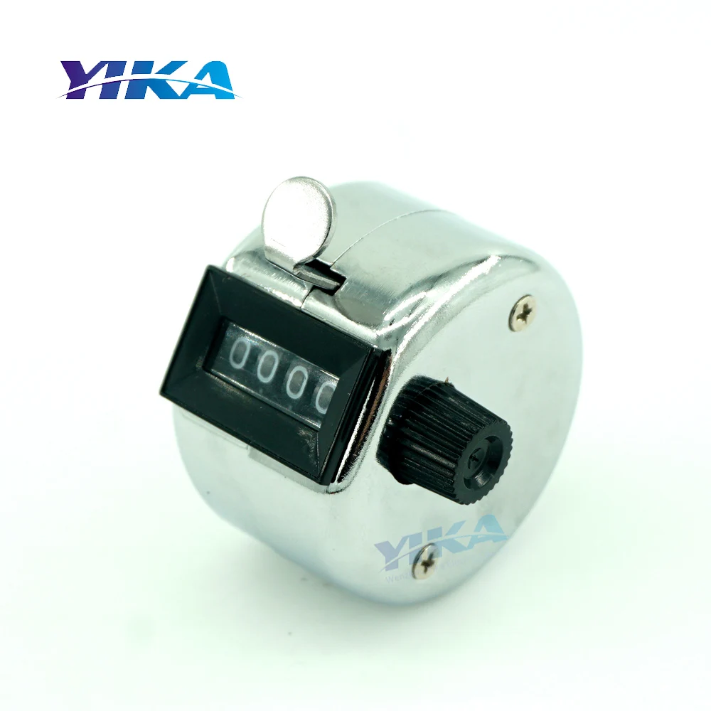 
 YIKA 4 цифровой Tally Counter Аналоговый механический ручной Tally Counter  