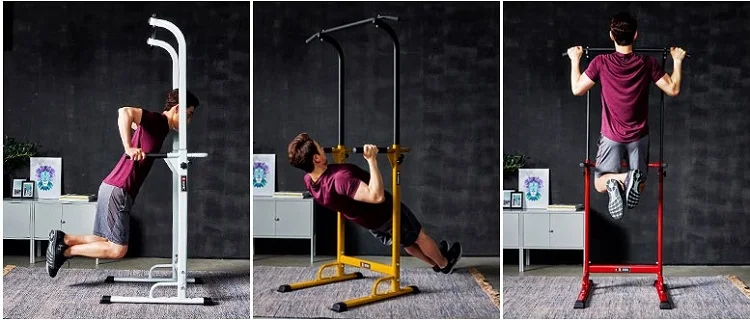 ZYFIT подбородок dip машина для поднятия ног вспомогательная машина для подбородка портативная балка