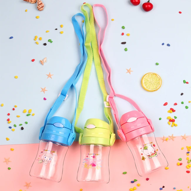 Новый дизайн бесплатный образец от производителя низкая цена 500 мл детская пластиковая бутылка для питьевой воды с индивидуальным