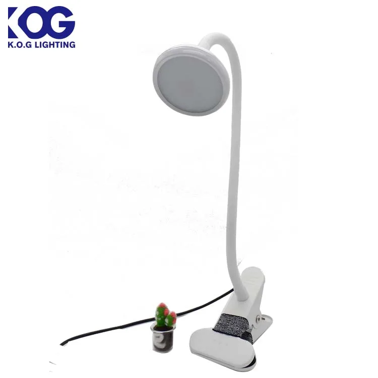 Foldable Smart Modern Clip on LED Desk Lamp for Reading, Studying and Working