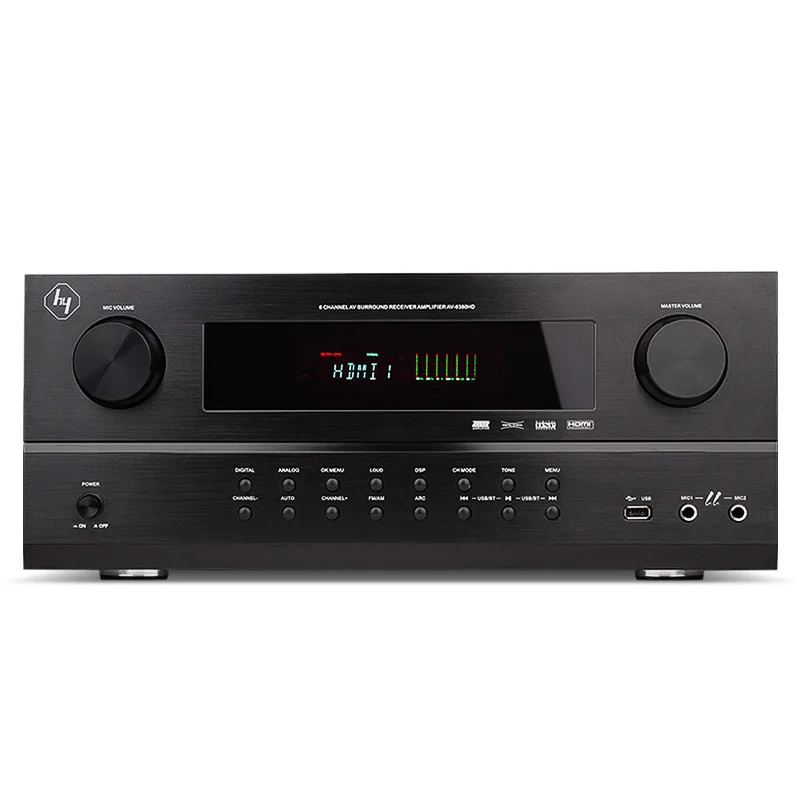 5.1 Home Cinema Power Amplifier With 2 