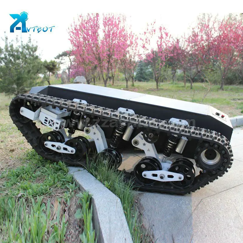Robot With Ramp 200kg Payload Mobile Stair Climbing Robot Chassis - AVATAR