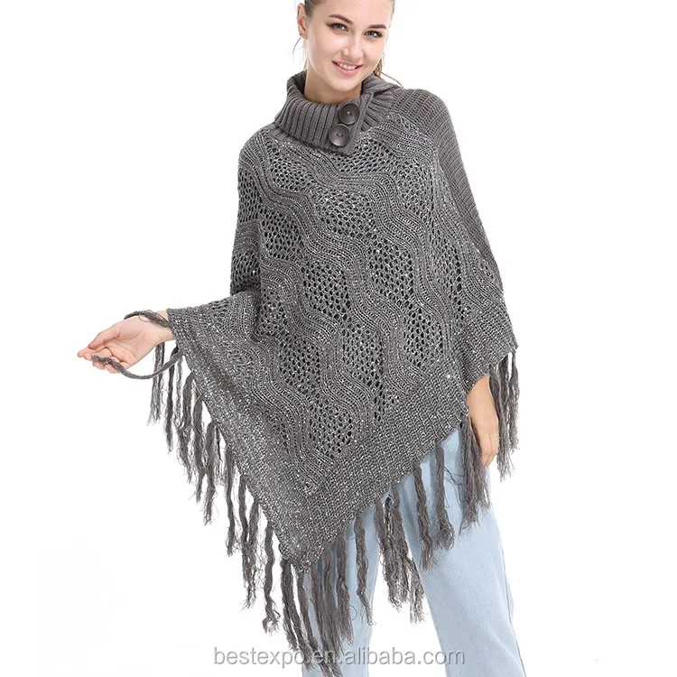 blusas poncho