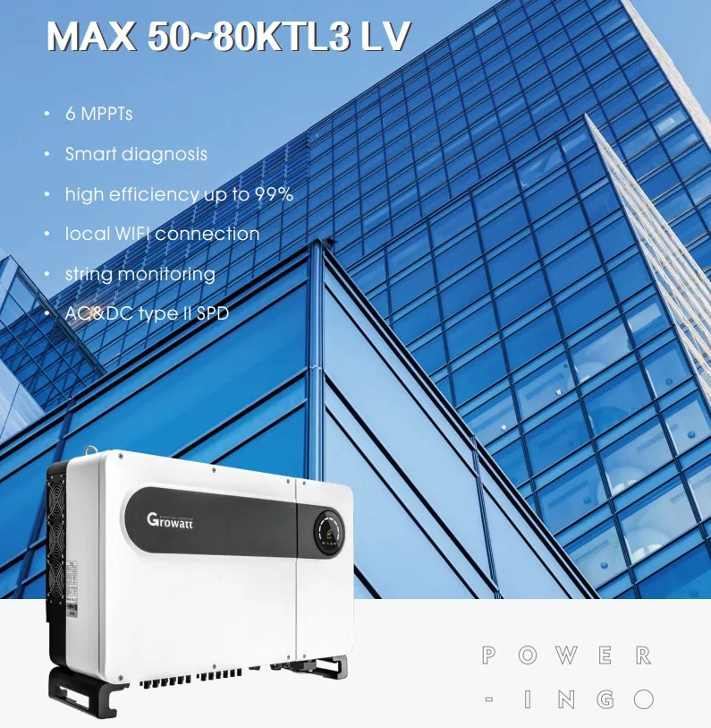 MAX 50-100KTL3 LV/MV series inverter installation 