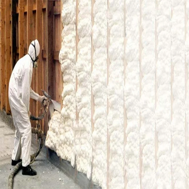 High performance thermal and acoustic Loose fill fiberglass spray wool