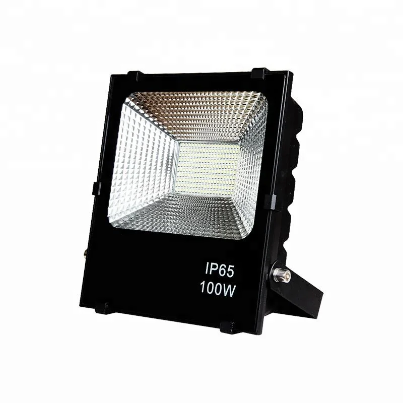 Best quality IP66 waterproof outdoor Aluminum 100w solar floodlight