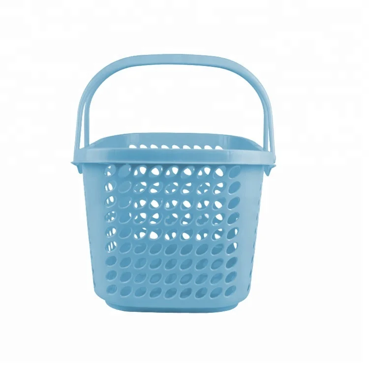 Пластиковая корзина для покупок с ручкой для супермаркета