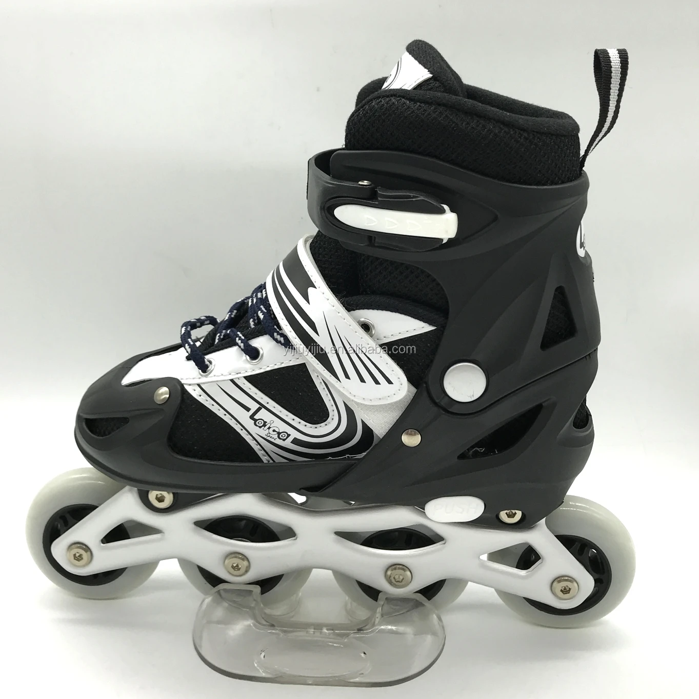 Inline Skate Hard Boot Freestyle Slalom Inline Roller Skate For Adult