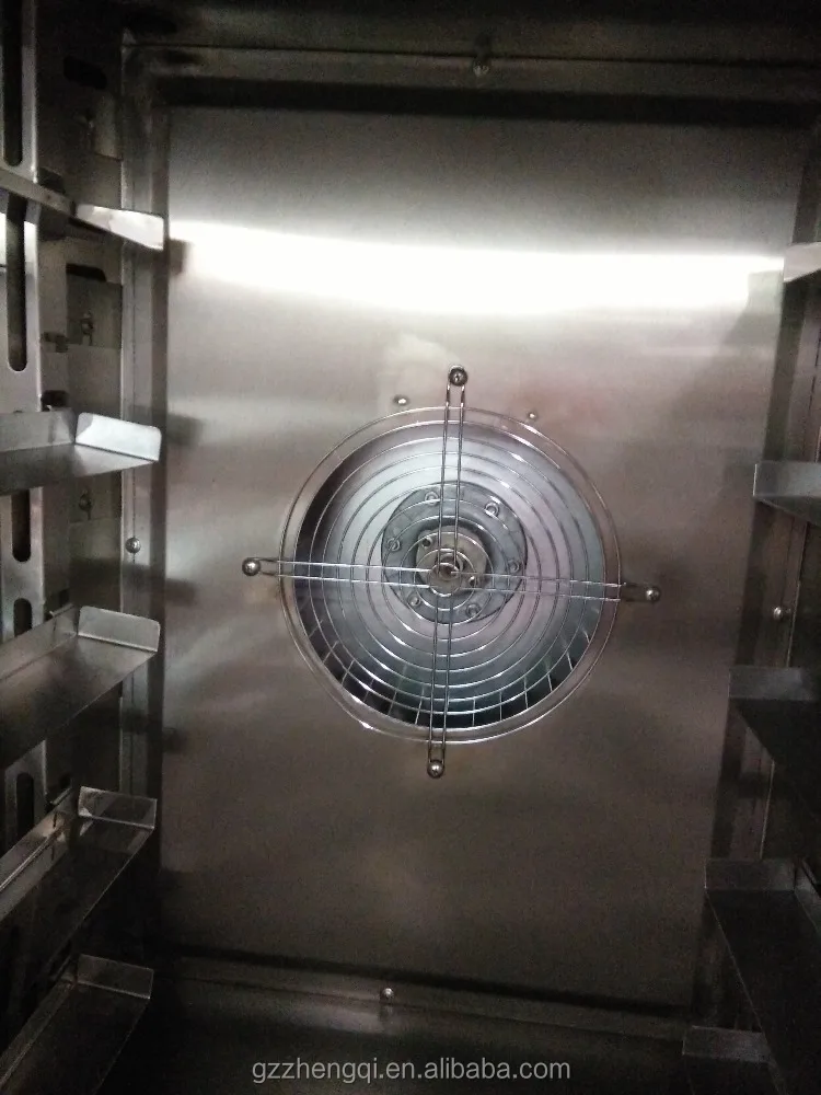 Конвекционная печь горячего воздуха с сертификатом CE для коммерческого использования, 5 лотков, полностью из нержавеющей стали