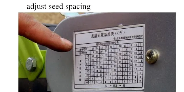 Farmland manual seed planter