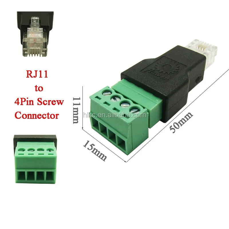 Personnalisé RJ11 Plug To RJ45 Plug Téléphone Câble plat Fournisseurs &  Fabricants & Usine - STARTE