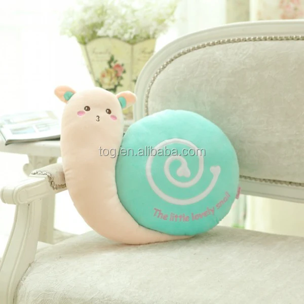 cute snail plush