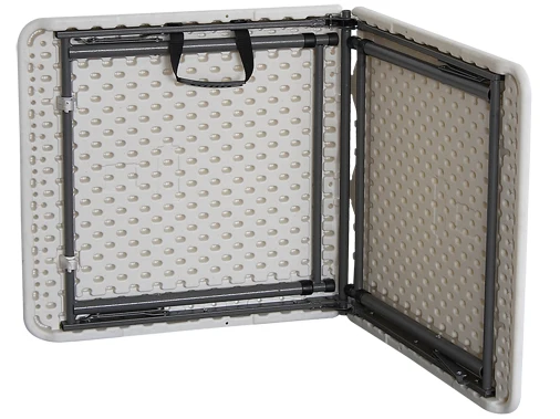 Оптовая продажа, 4-футовый пластиковый складной стол с регулируемой высотой