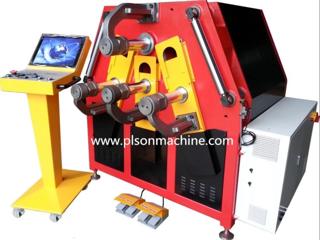 
W24-75 алюминиевые cnc роликовые профильные гибочные станки 