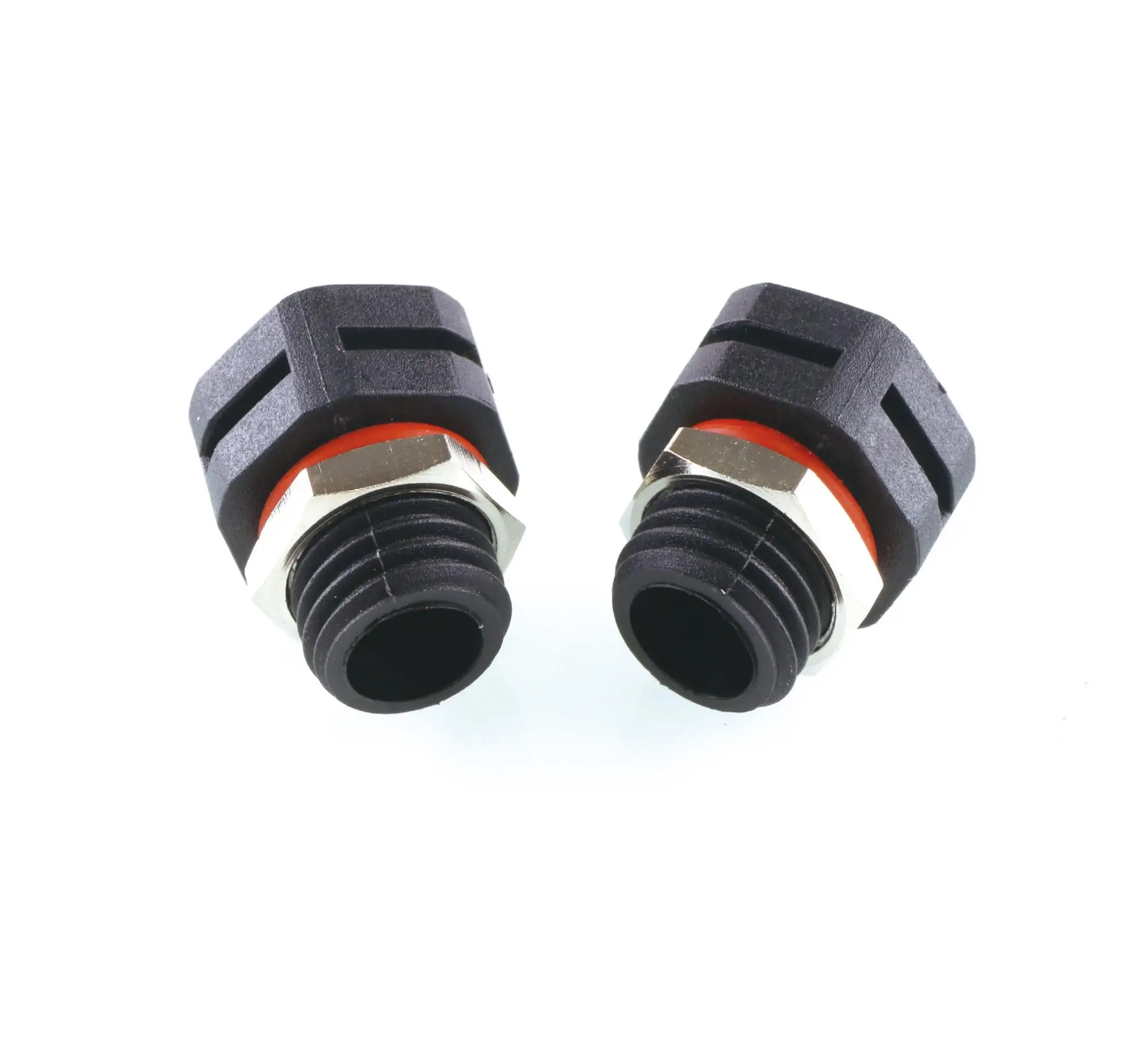 Lighting Hydrophobic IP 68 Air Permeable Black Plastic M12 Threaded Vent Valve