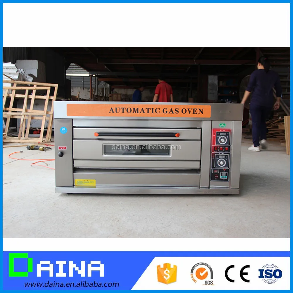 Коммерческая газовая печь для выпечки тортов из нержавеющей стали