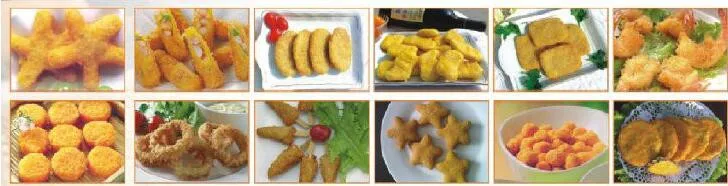 Automatic Chicken Battering & Breading Machine