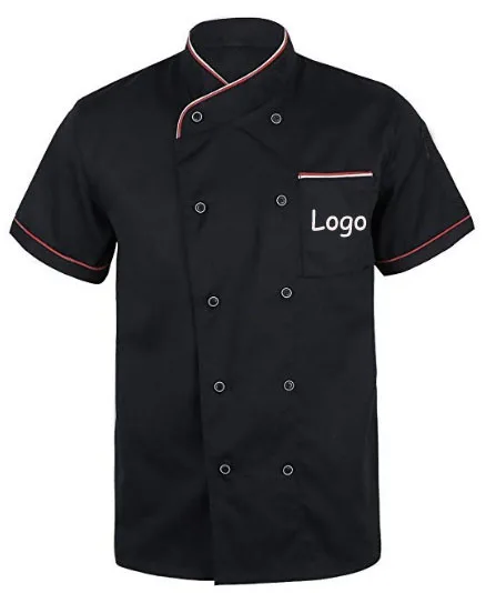 Custom Cook Uniform Hotel Restaurant Chef Shirt Chinese Guangzhou Kitchen Uniformes De Chef De Cocina Para for Men Tops Knitted