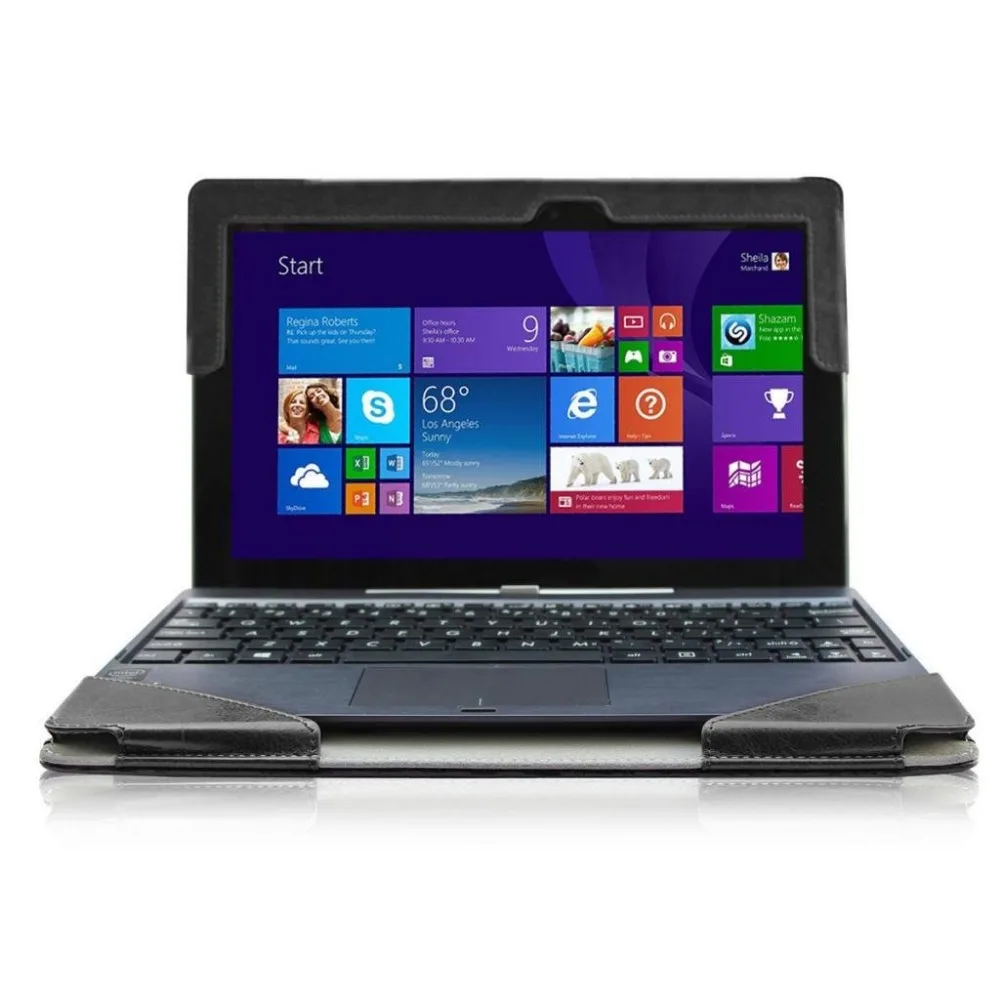 Fully Armed PU Leather Tablet Case for ASUS Transformer Book T100