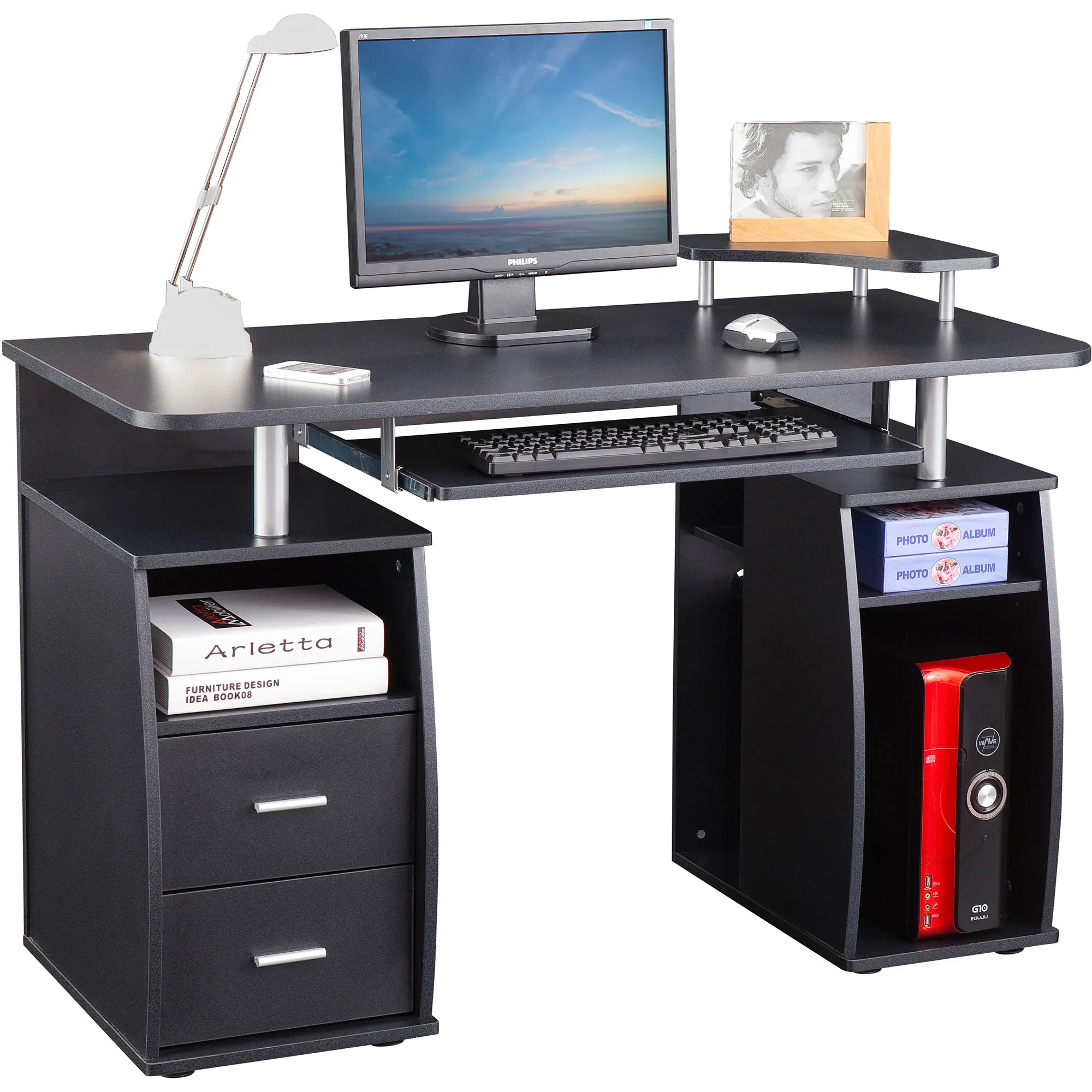 Office Desk Computer Desk Practical Desk Made From Wood